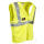 Men's High-Visibility Reflective Lime Safety Vest